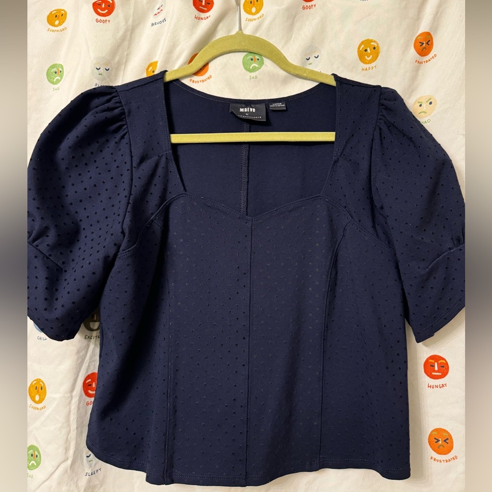 Maeve anthro top
